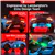 Voiture pour enfants Lamborghini Huracan STO deux places, Blu Glauco