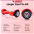 Gyrocopters Prime Nouveau Hoverboard 2025, Red