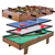Ensemble de table de jeu combiné 4 en 1
