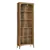 Bibliothèque en bois marron à 5 niveaux, 167 cm - Étagères ouvertes po