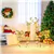 Ensemble de LED Rudolph scintillantes