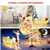 Duo de traîneaux et de rennes du Père Noël