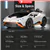 Voiture pour enfants Lamborghini Huracan STO deux places, BiancoAsopo