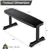 Banc plat robuste – Noir