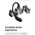 Shokz OPENFIT Casque Audio Ouvert - Noir