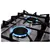 30 Inch Professional 4 Burner Drop-In Gas Cooktop LGC3001