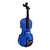 4/4 Size Colored Violin Ensemble Complete - Blue