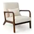 Fauteuil Moderne Mid-Century - Beige