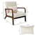 Fauteuil Moderne Mid-Century - Beige