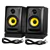 KRK Classic 5 Studio Monitor Package with Cables & Isolation Pads