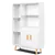 Armoire de garde-manger avec 2 portes et 5 tablettes