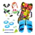 4 Paquets Snow Boogie 36 » Backpack Sled Jeux d'hiver pour enfants