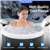 Baignoire portable Avenli pour bain de glace,  F 31.5'×31.5'