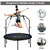 Trampoline de fitness de 40 pouces avec bandes de résistance