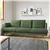 Valencia Bettina Fabric Three Seats Sofa Green