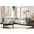 Valencia Bergen Sectional Sofa, Left-Arm Chaise, Beige