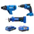 Kit combiné de 3 outils Kobalt XTR - Batteries, chargeur et étui rigid