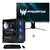 Tour de bureau de jeu QT Shield RTX 4060 + Moniteur de jeu Acer Predator 27 po WQHD