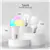 Pack de 2 Ampoules LED Intelligentes Wi-Fi Nexxt Solutions à couleur variable