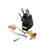 Ensemble de couteaux 9 pièces Cuisinart avec bloc et tranchant en V