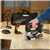 Ensemble 3 pièces WX958L 20 V : perceuse, scie sauteuse et lampe flexi