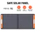 Panneau solaire portable Jackery SolarSaga 100 W