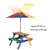 Table de pique-nique d'extérieur adaptée aux enfants - Multicolore