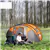 Tente de camping escamotable facile à installer pour 4 personnes