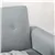 Sofa gris moderne avec pieds en bois