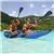 Kayak gonflable pour deux personnes avec rames en aluminium