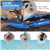 Kayak gonflable pour deux personnes avec rames en aluminium