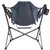 Chaise hamac pivotante RIO avec repose-pieds, lot de 2