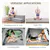Matelas double pliable (10 cm) pour invités, camping et voyage - Gris
