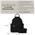 Sac à Dos Femme LuxeDay Heritage avec Pochette RFID et Rangement Tech