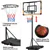 Panier de basketball pour enfants de 6 à 7 pieds