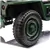 Camion militaire monoplace 12 V pour enfants avec roues en caoutchouc