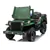 Camion militaire monoplace 12 V pour enfants avec roues en caoutchouc