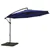Parasol de patio déporté de 9,6 pieds avec base