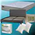 Ensemble complet matelas et cadre de lit : ensemble confort complet -