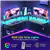 Bureau Gaming en L 47'', LED, Prises & Support Écran