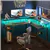 Bureau Gaming en L 47'', LED, Prises & Support Écran