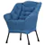 Fauteuil Rembourré Confortable avec Poche Latérale de Rangement