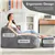 Pouf géant CozyCloud avec ottoman – Chaise longue pour adulte