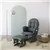 NestEase – Fauteuil à bascule avec repose-pieds et rangement
