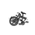 Vélo électrique pliable Blutron 350W – Gris