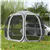 Tente de camping escamotable de 11 pi x 11,5 pi