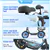Gyrocopters Zeno 2.0 Trottinette Électrique, Vitesse Maximale 32 km/h