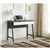 Bureau compact à deux tiroirs avec recharge USB intégrée – Finition es