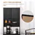 Buffet de cuisine ArdenWood - Noir