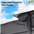 Gazebo extérieur en acier avec chaise pliante